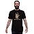 Camiseta We Will Rock You tamanho adulto com mangas curtas na cor preta Premium - Imagem 3