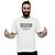Camiseta rock Cordas Baixo EADG tamanho adulto com mangas curtas na cor branca - Imagem 3
