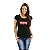 Oferta Relâmpago - Camiseta P Feminina Preta Elvis Premium - Imagem 1
