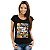 Oferta Relâmpago - Camiseta P Feminina Preta Back to the Future Premium - Imagem 1