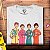 Camiseta The Beatles Manga Sgt. Peppers tamanho adulto com mangas curtas na cor branca Premium - Imagem 2