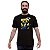 Camiseta Batman Guitar tamanho adulto com mangas curtas na cor preta Premium - Imagem 3