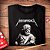 Camiseta rock Paródia Aristóteles Guitarrista da Metafísica tamanho adulto com mangas curtas na cor preta Premium - Imagem 2