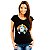 Camiseta Mãozinha Nervosa tamanho adulto com mangas curtas na cor preta Premium - Imagem 4