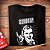 Camiseta Sextou Traz a Guitarra premium tamanho adulto com mangas curtas na cor preta - Imagem 2