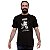 Camiseta Sextou Traz a Guitarra premium tamanho adulto com mangas curtas na cor preta - Imagem 3