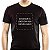 Camiseta com Estampa Personalizada da logo de sua banda tamanho adulto com mangas curtas na cor Preta Premium - Imagem 1