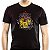 Camiseta Banda de Metais Pesados tamanho adulto com mangas curtas na cor preta premium - Imagem 1