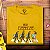 Camiseta The Beetles para adulto com mangas curtas na cor mostarda - Imagem 2