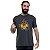 Camiseta Banda Metal Pesado tamanho adulto com mangas curtas na cor Cinza Premium - Imagem 3