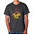 Camiseta Banda Metal Pesado tamanho adulto com mangas curtas na cor Cinza Premium - Imagem 1