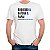 Camiseta Pai Batera tamanho adulto com mangas curtas na cor branca premium - Imagem 1