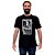 Camiseta Mona Lisa Baixista tamanho adulto com mangas curtas na cor preta premium - Imagem 3