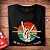 Camiseta In Drums We Trust tamanho adulto com mangas curtas na cor preta premium - Imagem 2