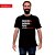 Camiseta Pai característica personalizada tamanho adulto com mangas curtas na cor Preta Premium - Imagem 3