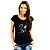Camiseta Cat Piano tamanho adulto com mangas curtas na cor preta premium - Imagem 4