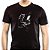 Camiseta Cat Piano tamanho adulto com mangas curtas na cor preta premium - Imagem 1