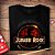 Camiseta Juassic Rock Unissex Infantil Preta - Imagem 2