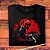 Camiseta Deadpool Rock Star on the Keyboard tamanho adulto com mangas curtas na cor preta premium - Imagem 2