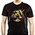 Camiseta Hulk Batera Rock Star tamanho adulto com mangas curtas na cor preta premium - Imagem 1