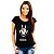 Camiseta Rock tamanho adulto com mangas curtas na cor preta premium - Imagem 4