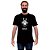 Camiseta Rock tamanho adulto com mangas curtas na cor preta premium - Imagem 3