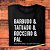 Camiseta Barbudo & Tatuado & Rockeiro & Pai tamanho adulto com mangas curtas na cor preta premium - Imagem 2