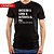 Camiseta personalizada Pai 3 características tamanho adulto com mangas curtas na cor Preta com Premium - Imagem 3