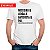 Camiseta personalizada Pai 3 características tamanho adulto com mangas curtas na cor branca com Premium - Imagem 2