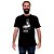 Camiseta Pandas WWF tamanho adulto com mangas curtas na cor preta premium - Imagem 3