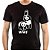 Camiseta Pandas WWF tamanho adulto com mangas curtas na cor preta premium - Imagem 1