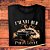 Camiseta Not old Im classic tamanho adulto com mangas curtas na cor preta premium - Imagem 2