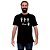 Camiseta The Be Sharps tamanho adulto com mangas curtas na cor preta premium - Imagem 3