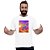 Camiseta Homer Rhapsody tamanho adulto com mangas curtas na cor branca premium - Imagem 3
