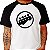 Oferta Relâmpago - Camiseta Bass Headstock Masculina P branca com mangas pretas - Imagem 3