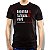 Camiseta Camiseta Vovó Roqueira & Tatuada tamanho adulto com mangas curtas na cor Preta Premium - Imagem 3