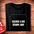 Camiseta com Estampa Personalizada tamanho adulto com mangas curtas na cor Preta Premium - Imagem 2