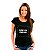 Camiseta com Estampa Personalizada tamanho adulto com mangas curtas na cor Preta Premium - Imagem 4