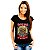 Camiseta In Metal We Trust amanho adulto com mangas curtas na cor Preta Premium - Imagem 3