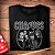 Camiseta Highway to Village PB tamanho adulto com mangas curtas na cor Preta Premium - Imagem 2