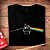 Oferta Relâmpago - Camiseta Dark Side of Snoopy M Feminina Premium - Imagem 2