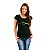 Oferta Relâmpago - Camiseta Dark Side of Snoopy M Feminina Premium - Imagem 1