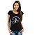 Oferta Relâmpago - Camiseta Preta Feminina M Wish You Were Here Premium - Imagem 1