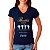 Oferta Relâmpago - Camiseta G Feminina Azul Marinho Beatles Finest Premium - Imagem 1