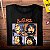 Camiseta Beatles Gorillaz adulto com mangas curtas na cor Preta Premium - Imagem 2