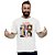 Camiseta Beatles Gorillaz adulto com mangas curtas na cor Branca Premium - Imagem 3