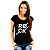 Camiseta rock baquetas adulto com mangas curtas na cor Preta Premium - Imagem 4