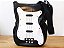 Bolsa preta com detalhe branco em formato de Guitarra - Imagem 3