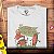 Camiseta Vinil X MP3 na cor Branca Premium - Imagem 2