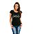 Camiseta SOS Tape adulto com mangas curtas na cor Preta Premium - Imagem 4